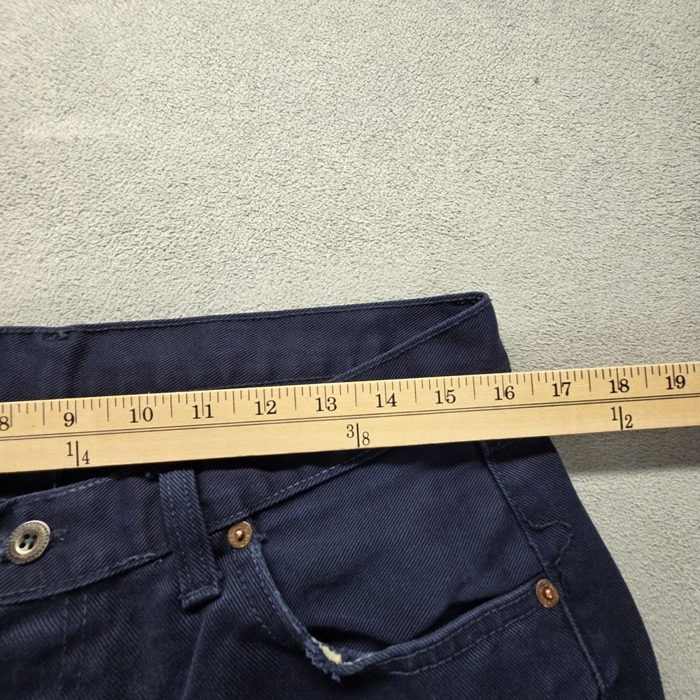 VTG Levis 501 Jeans Mens Blue Dark Wash Straight Button Fly Made USA Fits 32x30